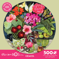 Attendant patiemment, Miriam Bos (500pcs) (rond)