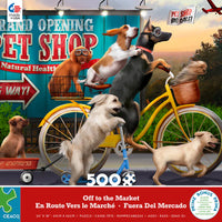 En dehors du marché (500pcs)