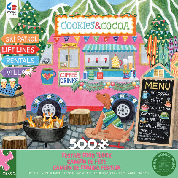 Food Trucks - Festive Food Trucks 2 (500pcs)