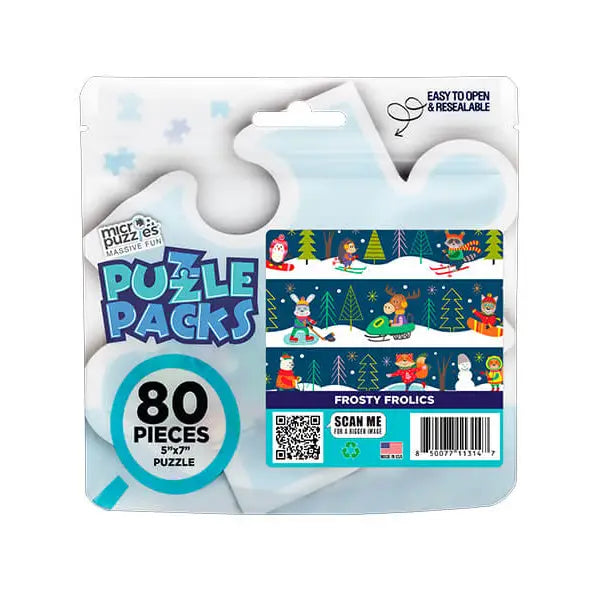 Puzzle Packs - Frosty Frolics Ski and Snow Lovers