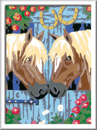 Ravensburger Creart - Horse Friends (peinture par nombre)