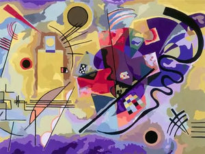 Ravensburger CreArt - Kandinsky - Jaune, rouge, bleu (Peinture par numéros)