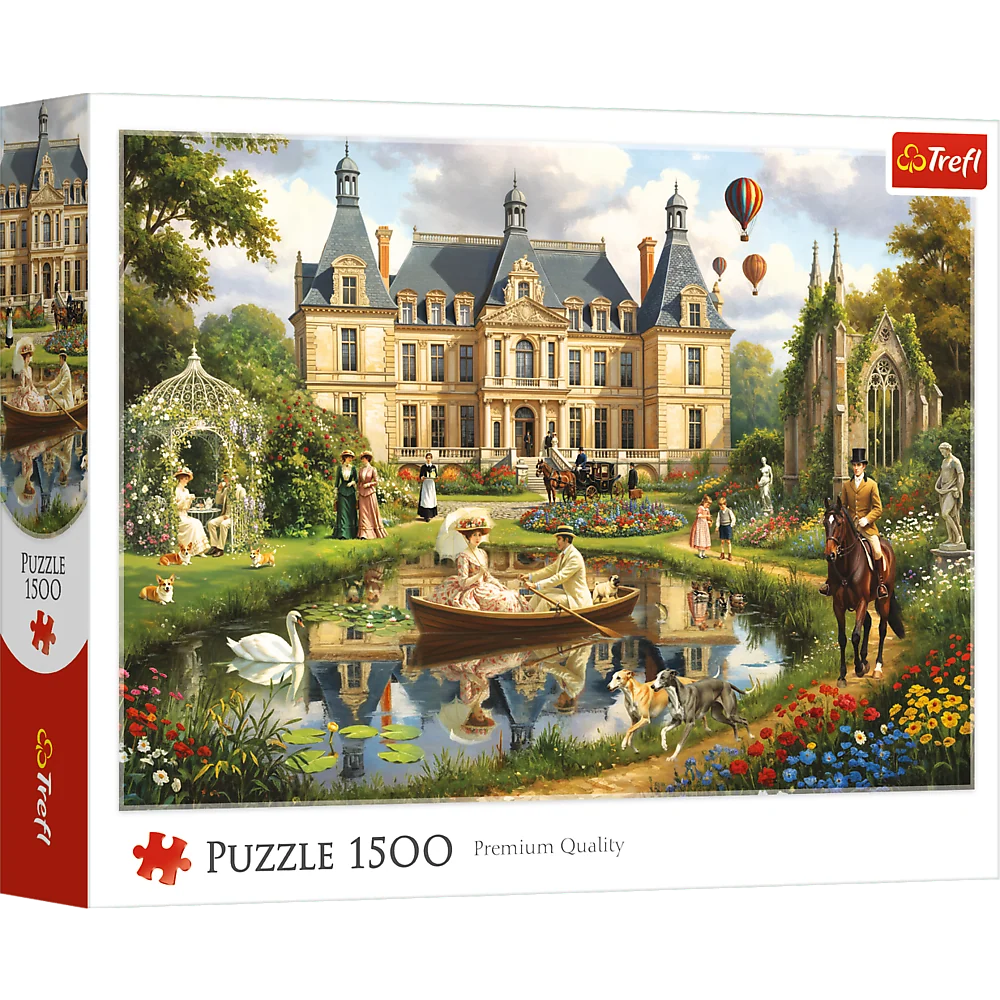 Red Palace By The Water (1500pcs)