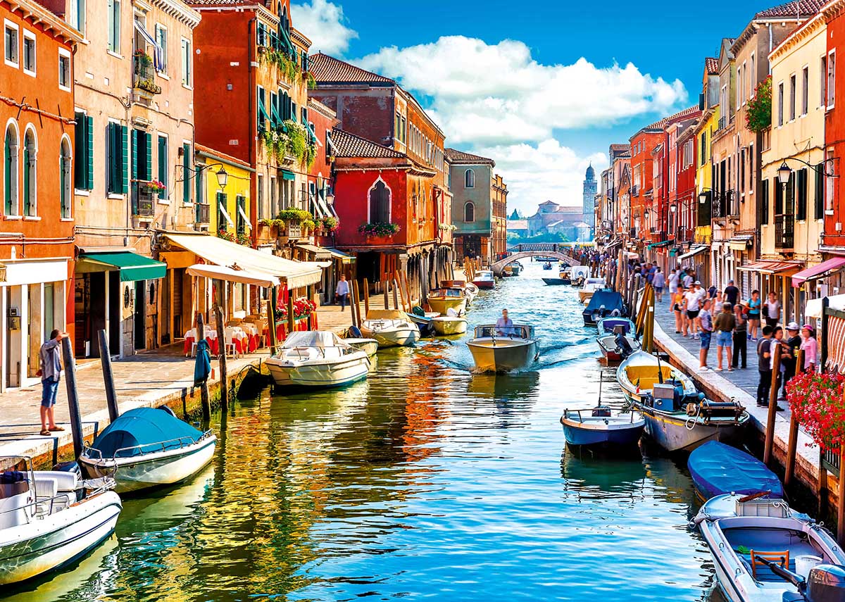 PFG Murano Island, Venice (2000pcs) (Usage/Used - PUZZLES FOR GOOD)