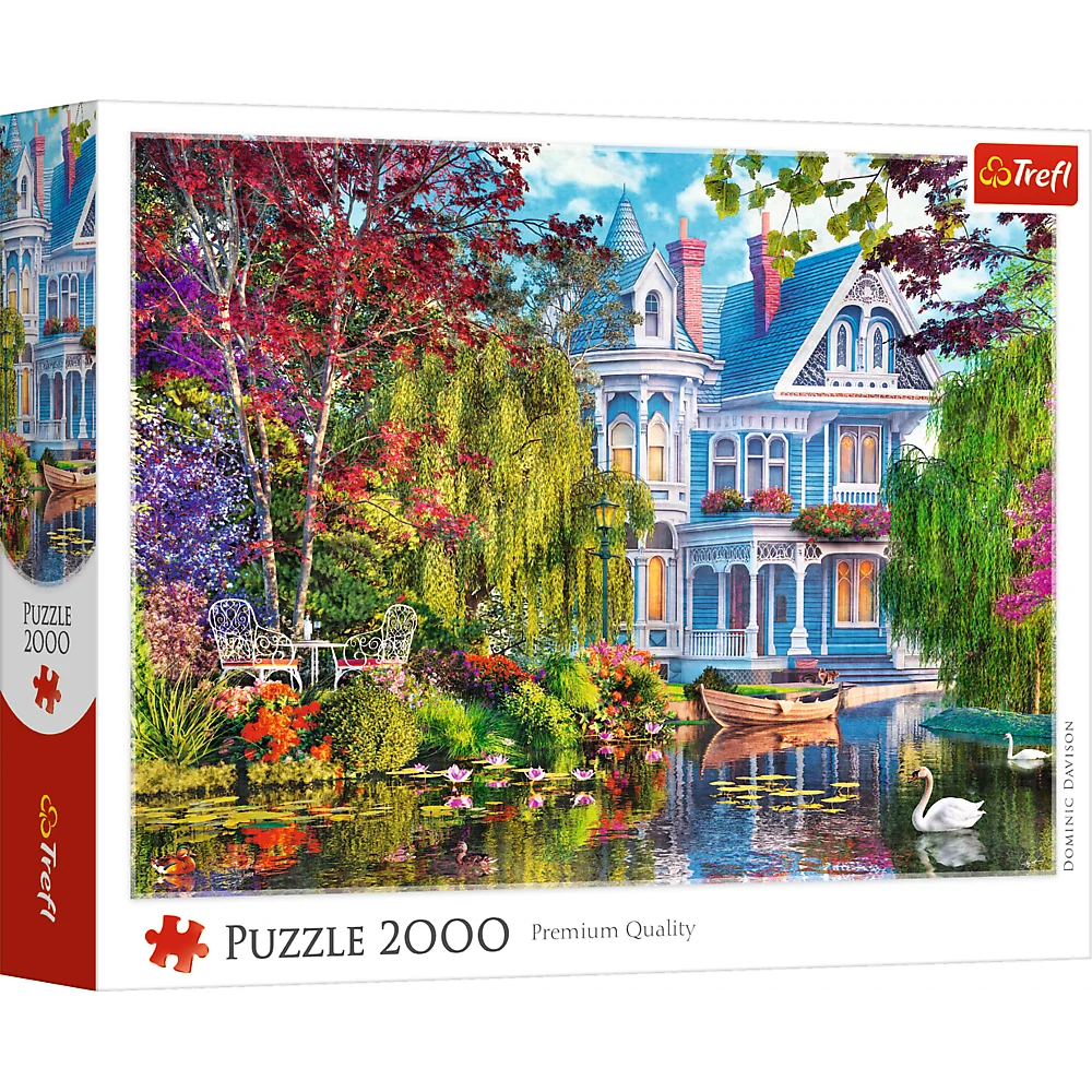 Red House By The Lake (2000pcs)