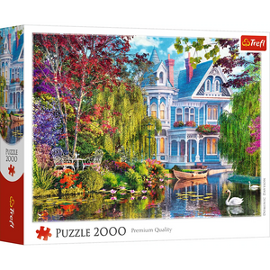 Red House By The Lake (2000pcs)
