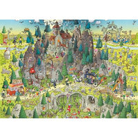 Zoo funky ouvert: habitat transylvanien, Marino Degano (1000pcs)