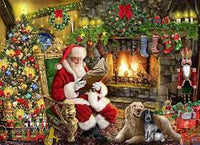 Père Noël au coin du feu (1000pcs)