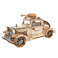 3D Vintage Car (Wood)
