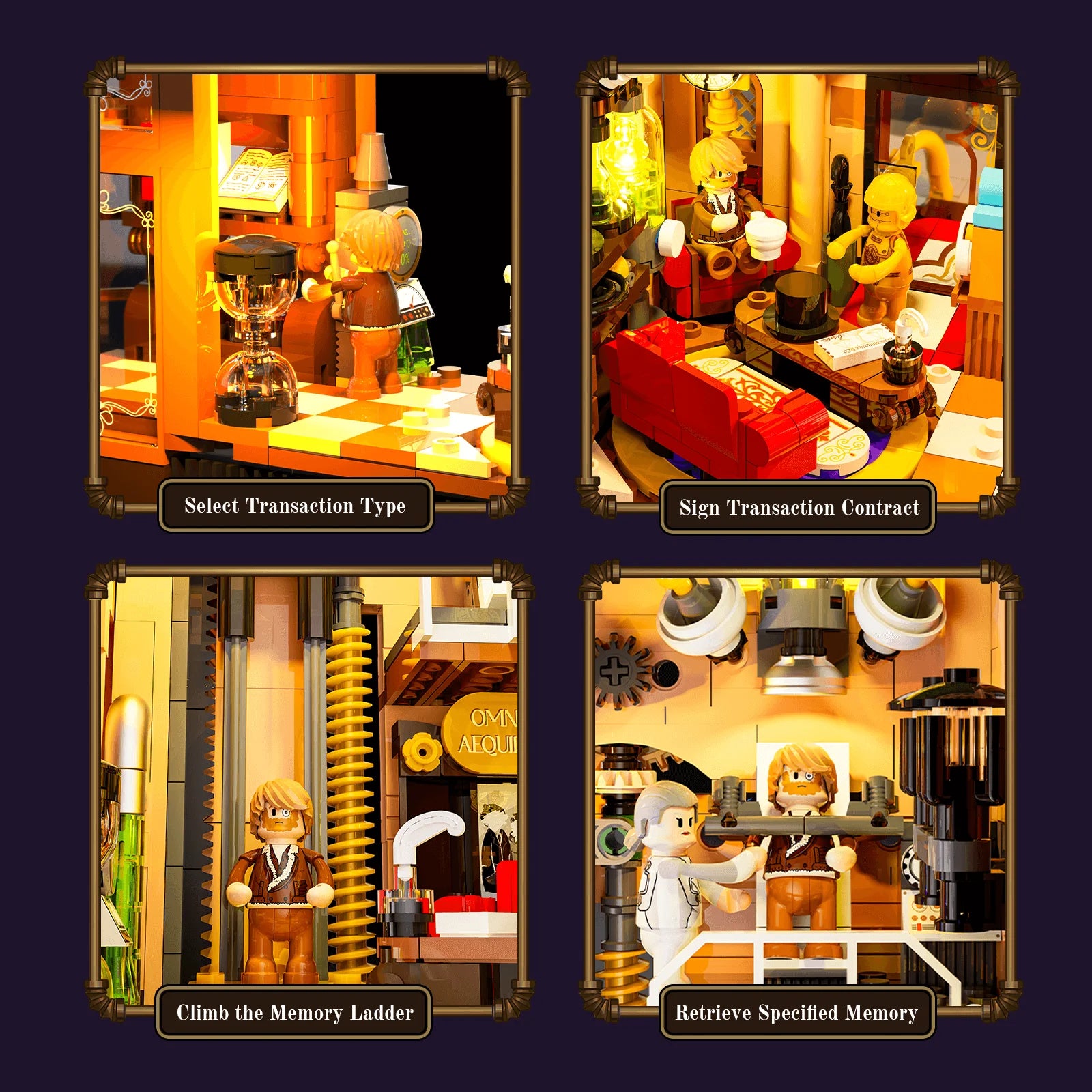 Lumibricks - Steampunk Memory Magic Shop