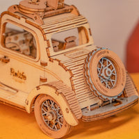 3D Vintage Car (Wood)
