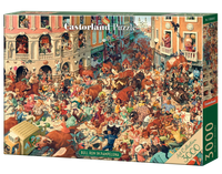 Collection d'art - Bull Run à Pampeluna (3000pcs)