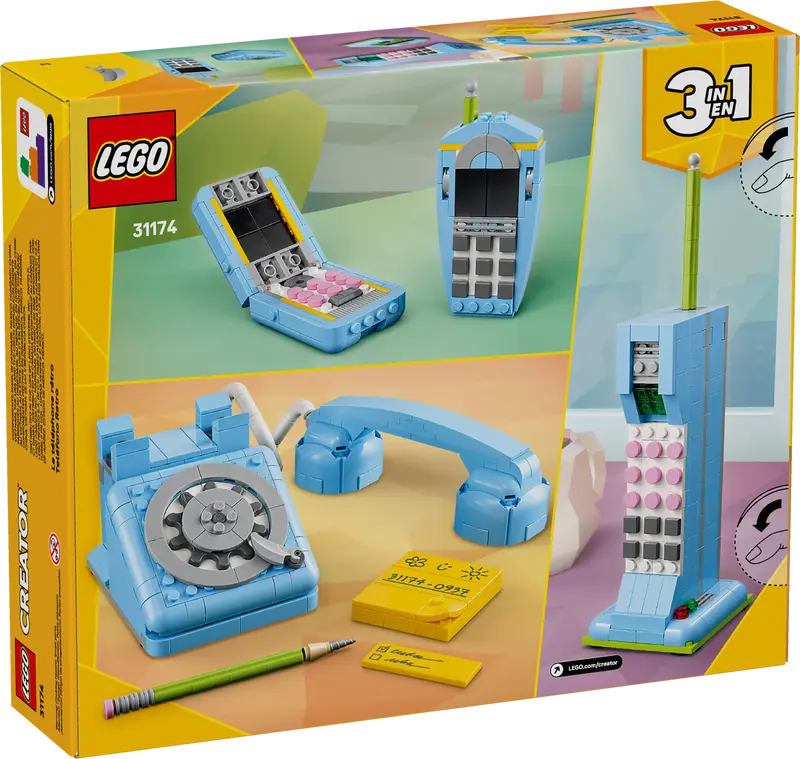 LEGO® - Creator - 3-in-1 Retro Telephone