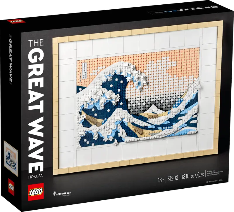 LEGO® - Hokusai - La Grande Vague 