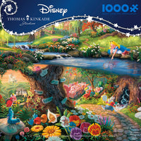 Disney - Alice au pays des merveilles, Thomas Kinkade (1000pcs)