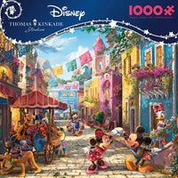 Disney - Mickey & Minnie in Mexico, Thomas Kinkade (1000pcs)