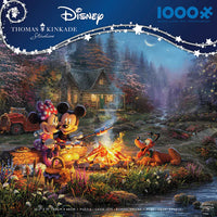 Disney - Mickey & Minnie Sweetheart Campfire, Thomas Kinkade (1000pcs)