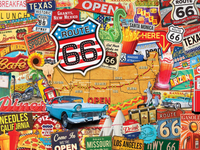Collage de voyage PFG - Route 66 (utilisation / utilisée - puzzles pour de bon)