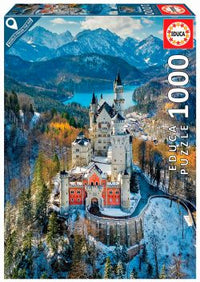 PFG Castle de Neushwanstein (1000pcs) (utilisation / utilisée - puzzles pour de bon)