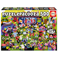 Puzzle Palooza - The Ultimate Pop Culture Challenge (500pcs)