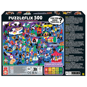 Puzzleflix - The Ultimate Pop Culture Challenge (500pcs)