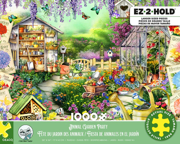 Animal Garden Party (1000pcs) (EZ-2-HOLD)