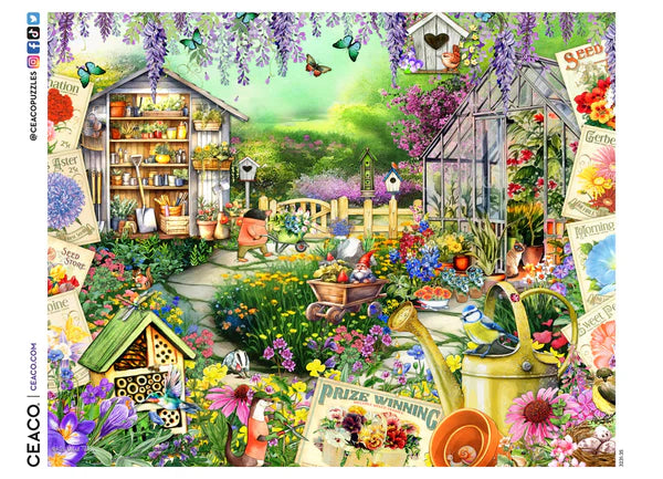 Animal Garden Party (1000pcs) (EZ-2-HOLD)