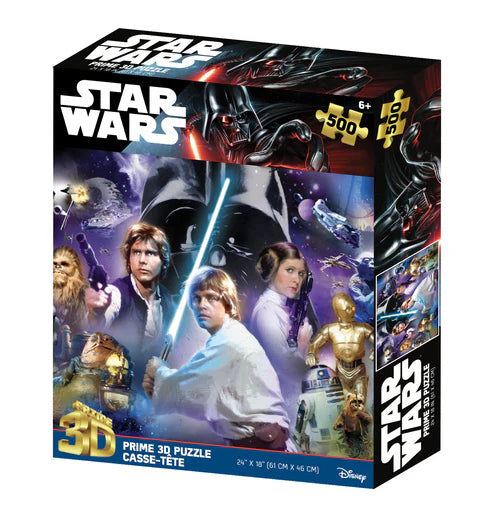 Star Wars - Classic Luke Jedi (3D Puzzle) (500pcs)