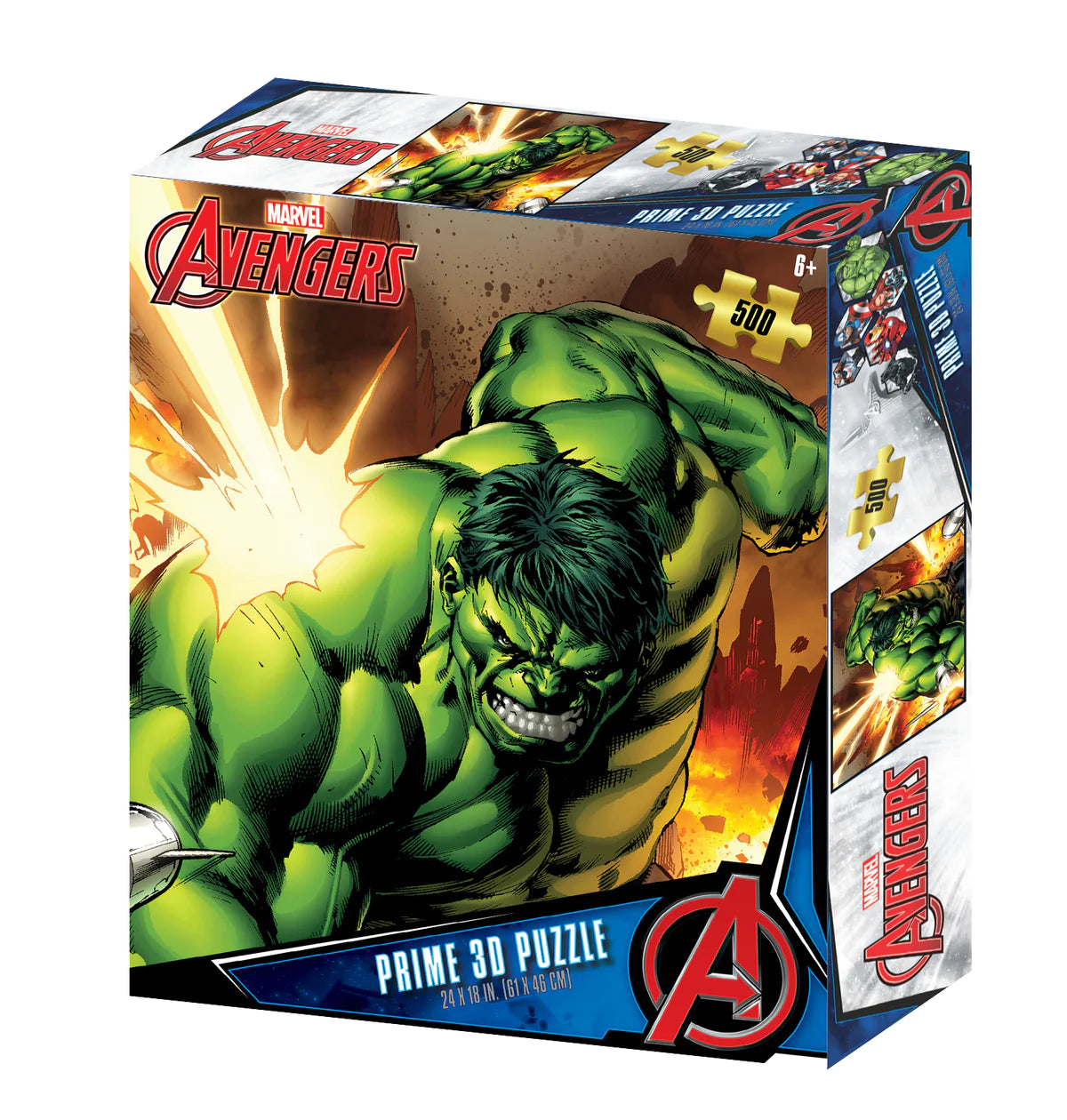 Marvel - The Hulk (Puzzle 3D) (500pcs)