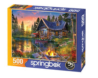 PFG Sun Kissed Cabin (500pcs) (utilisation / utilisée - puzzles pour de bon)