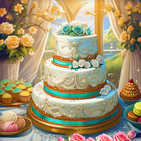 Wedding Cake (500pcs)