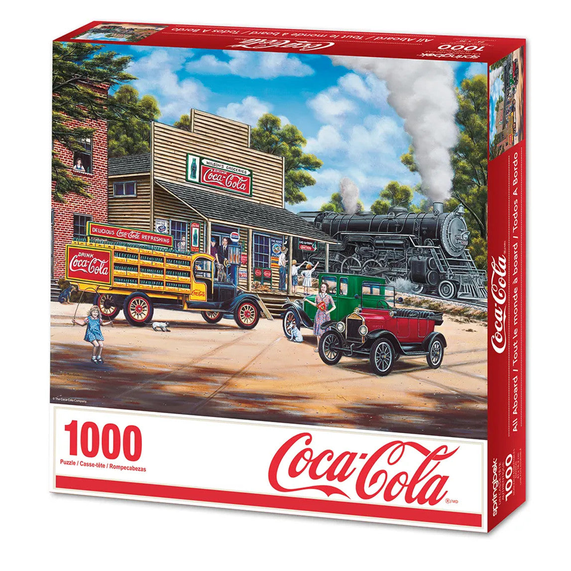 Coca-Cola - All Aboard, Pamela Renfroe (1000pcs)