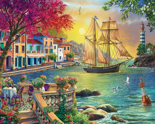 DMG Oceanside Sunset (1000pcs) (DAMAGED BOX)