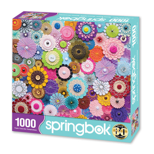 Buy Bloomin buttons (1000pcs) Puzzle | Jigsaw Jungle