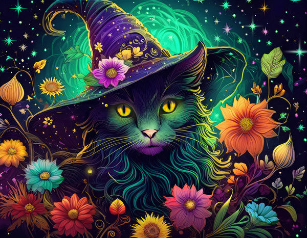 Chat enchanté (1000pcs)