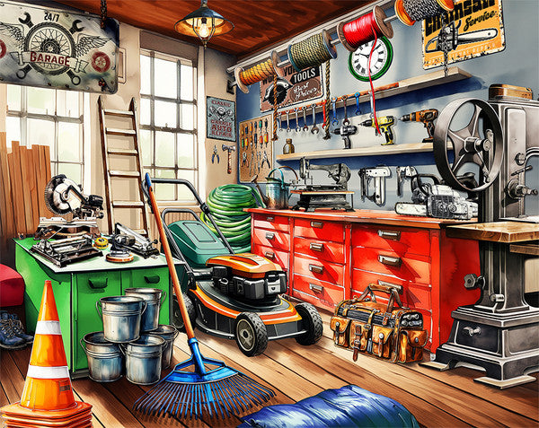 Tool Man's Garage (1000pcs)