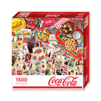Table de collection de coca-cola (1500pcs)