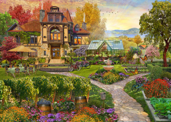 Retreat de vignoble (1500pcs)