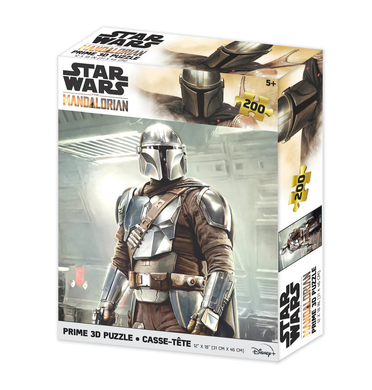 Star Wars - The Mandalorian Silver (3D Puzzle) (200pcs)