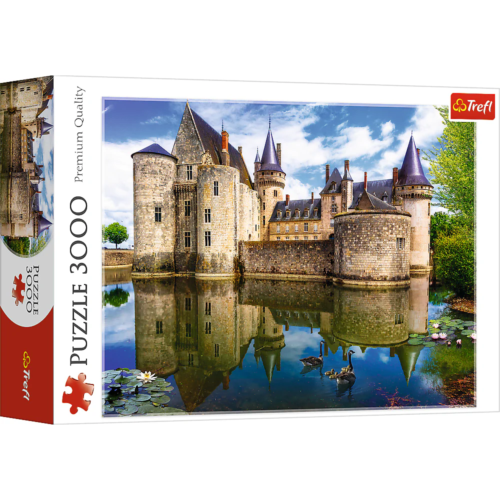 Castle in Sully-Sur-Loire, France (3000pcs)