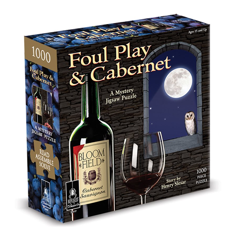 Classic Murder Mystery Puzzle - Foul Play & Cabernet
