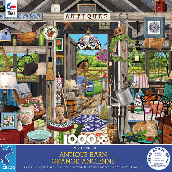 Antique Barn, Tracy Flickinger (1000pcs)