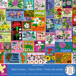 Fleurs d'État, Tracy Flickinger (1000pcs)