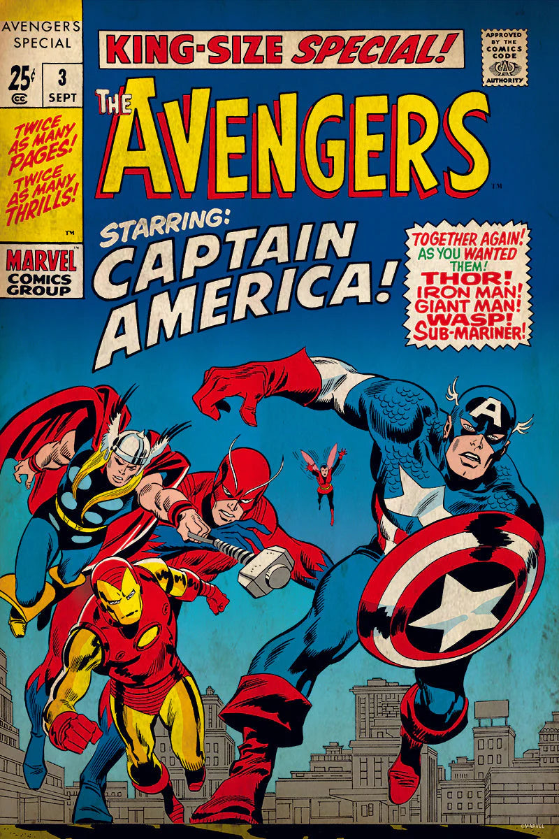 Marvel Comics - Avengers (3D Puzzle) (300pcs)
