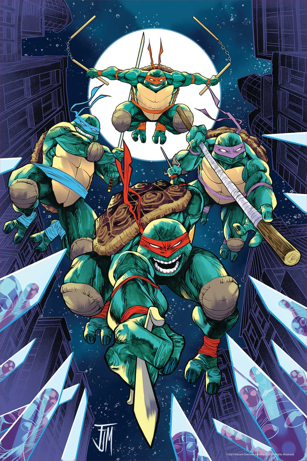 TMNT - Teenage Mutant Ninja Turtles (3D Puzzle) (300pcs)