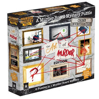 Murder Mystery Case File Puzzle - The Art of Murder (6-in-1)