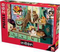 Table de coiffure des chats (260pcs)
