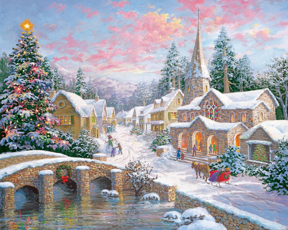 PFG Heaven on Earth, Nicky Boehme (1000pcs) (Usage/Used - PUZZLES FOR GOOD)