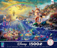 PFG La petite sirène - Thomas Kincaid (1500pcs) (utilisation / utilisée - puzzles pour de bon)