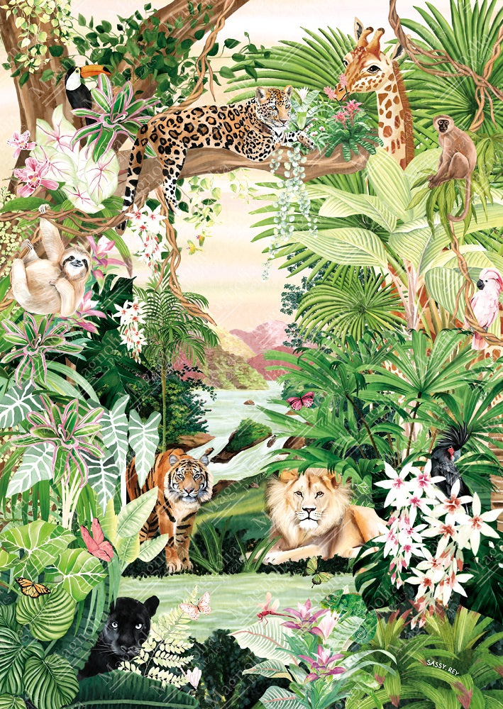 Oasis de la jungle (1000pcs)